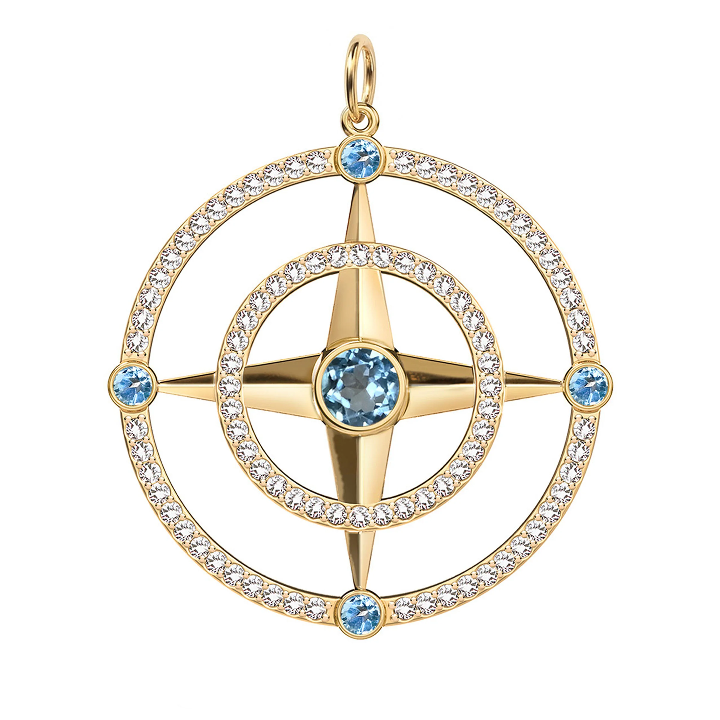 Blue Topaz and Turquoise December Jewelry